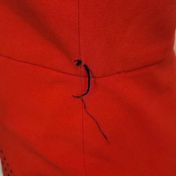 BRAND NEW PERCEPTIONS NEW YORK SLEEVELESS INVISIBLE BACK ZIPPER CLOSURE DRESS - Picture 11 of 15